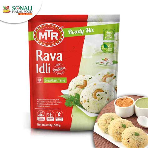 Rava Idli Mtr Sonali Halal Food And Cafe