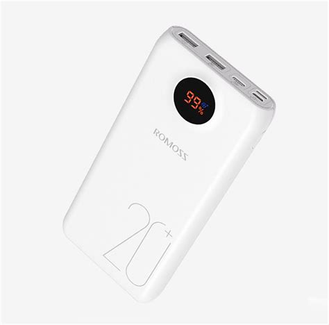 Romoss Sw20 Pro Quick Charge 30 Power Bank 20000mah Romoss Greece And Cyprus