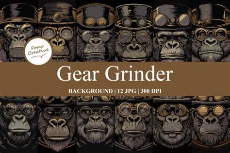 Gear Grinder Graphic By Fomo Creative · Creative Fabrica