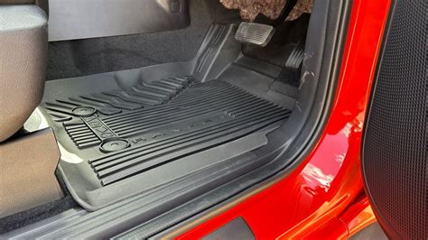 Ford Ranger Nex Gen Raptor Wildtrak 2023 Heavy Duty Rubber Floor Mats Automatic The