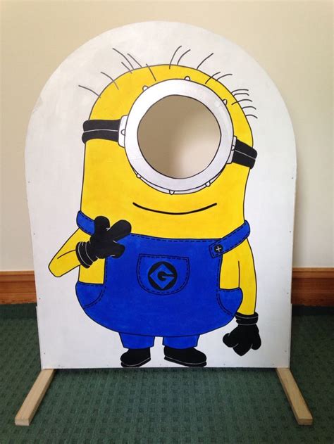 Minion Photo Booth Or Bean Bag Toss Minions Birthday Theme Minions