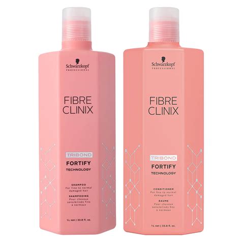 Schwarzkopf Professional Fibre Clinix Fortify wzmacniający zestaw do