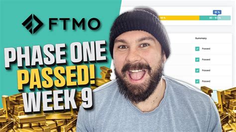 FTMO PHASE ONE PASSED WEEK 9 YouTube