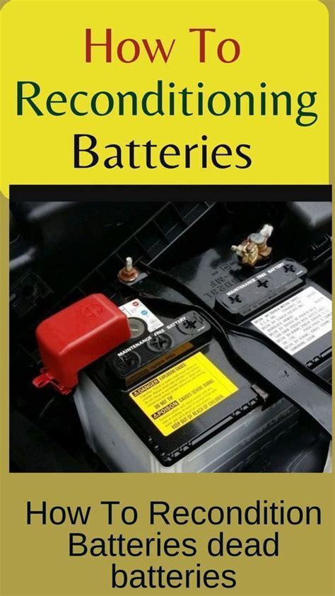 How To Reconditioning Batteries In