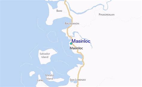 Masinloc Tide Station Location Guide