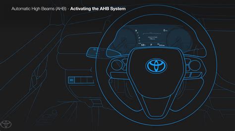 01 How To Turn On The Automatic High Beams Toyota Youtube