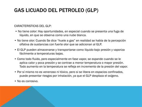 Ppt Gas Licuado De Petroleo Glp Powerpoint Presentation Id