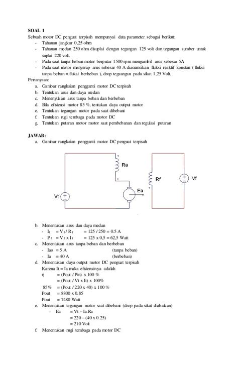 Contoh Motor Dc Homecare24