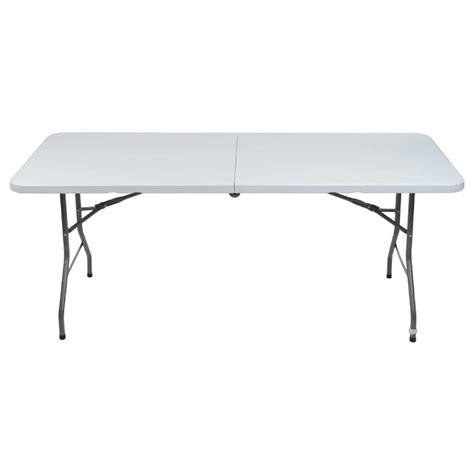 Mesa Plegable Tipo Maleta Cm Blanca Electro Morija