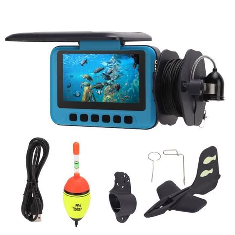 GOTOTOP caméra portable de détecteur de poisson 4 3 pouces IPS Display