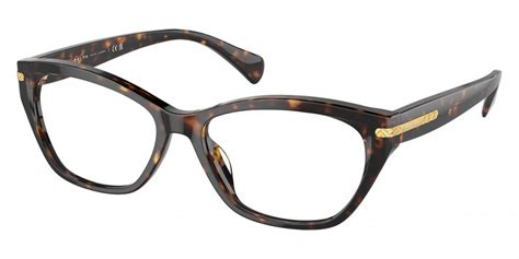 Ralph Lauren™ Ra7161u 5003 53 Shiny Dark Havana Eyeglasses