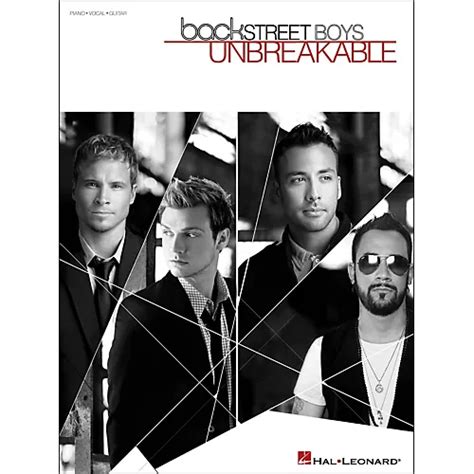 Hal Leonard Backstreet Boys Unbreakable arranged for piano, vocal, and ...