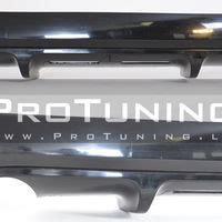 XR5 Look Rear Bumper Diffuser Addon For Ford Mondeo MK4 07 10 Liftback