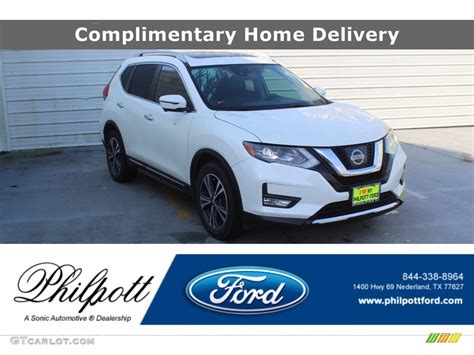 Pearl White Nissan Rogue Sl Photo Gtcarlot