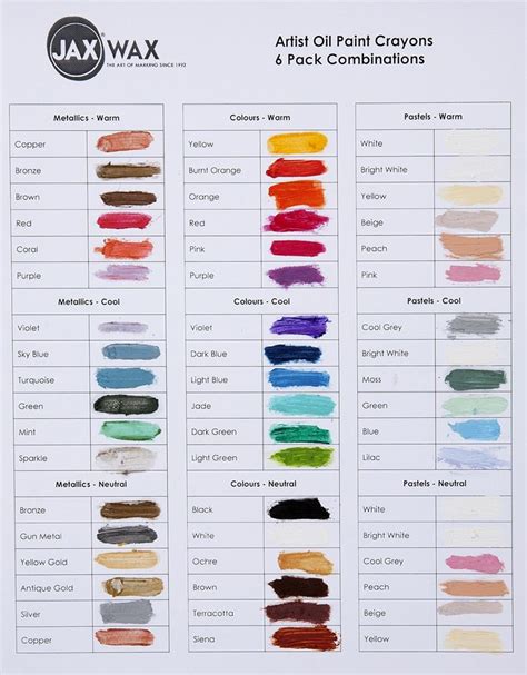 Colour Charts And Swatches Color Chart Color Swatch