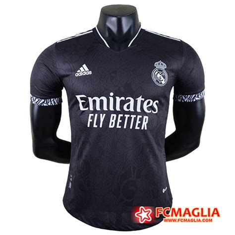 Nuove Maglie Calcio Real Madrid Chinese Dragon Nero A Poco Prezzo