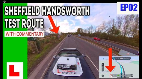 SHEFFIELD HANDSWORTH DRIVING TEST ROUTE 2 YouTube