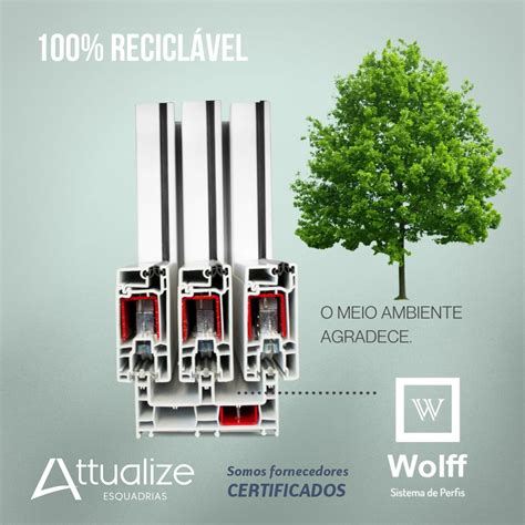 Somos Fornecedores Certificados Pela Wolff Perfis Attualize