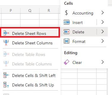 How To Delete All Rows Below Certain Row Or Active Cell In Excel