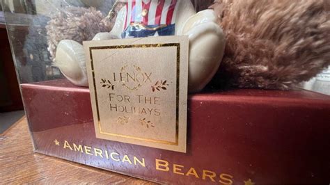 Lenox Th Anniversary American Bears Teddy Bear Hobbies Toys