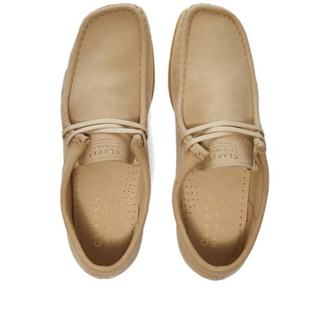 Clarks Originals Wallabee Vegan Sand Vegan End Gb