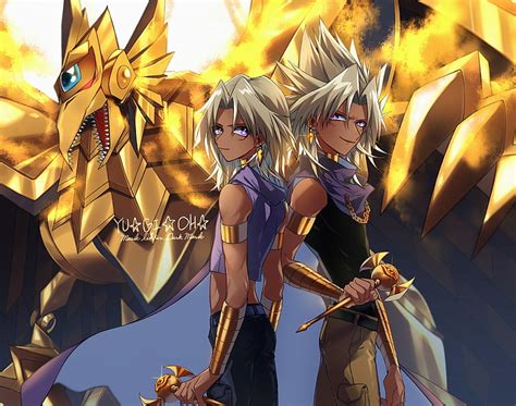 Yu Gi Oh Marik Yami Marik Ishtar El Dragón Alado De Ra Anime Fondo De Pantalla Hd