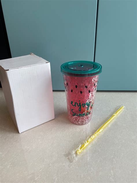 Watermelon Tumbler Furniture And Home Living Kitchenware And Tableware