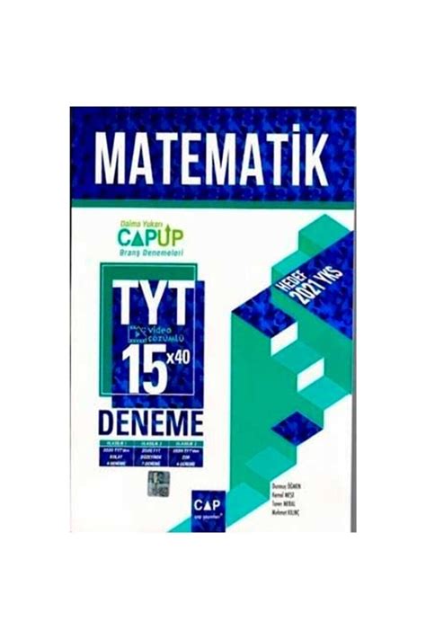 Çap Yayınları Up Tyt Matematik Denemesi 2022 Fiyatı Yorumları TRENDYOL