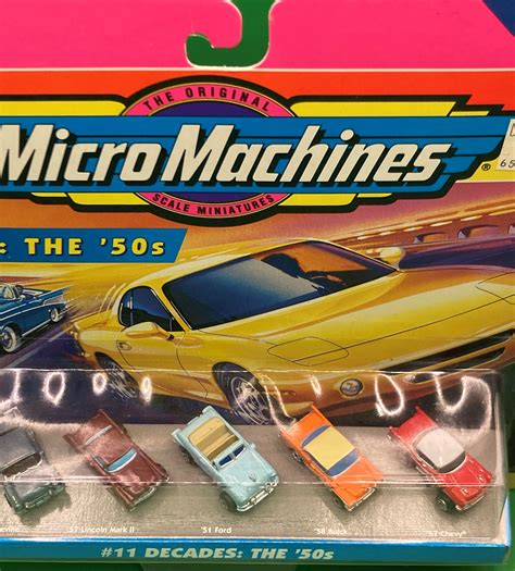 Micro Machines 11 Decades The 50s Etsy