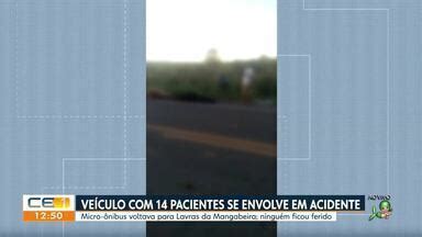 Cetv Edi O Fortaleza Acidente Micro Nibus Que Vinha