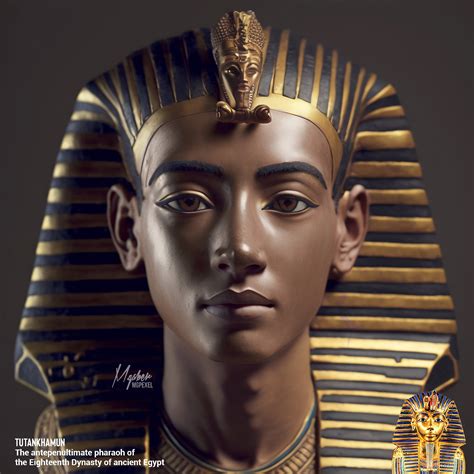 The Real Faces Of Ancient Egyptians Pharaohs On Behance