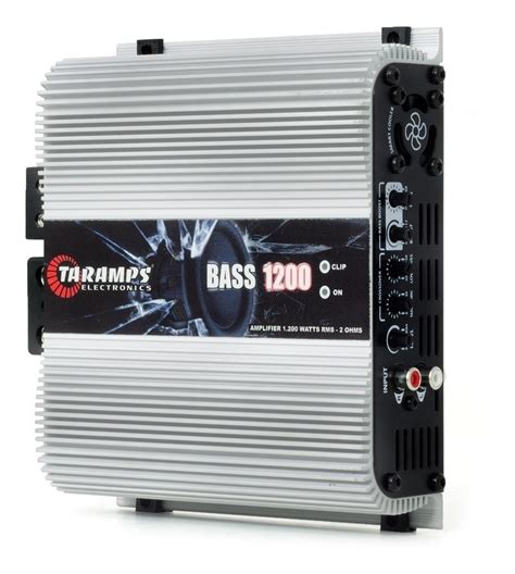 Módulo Amplificador Taramps Bass 1200 1200w Rms 1 Canal Mono R 459