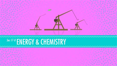 Crash Course Chemistry Energy And Chemistry