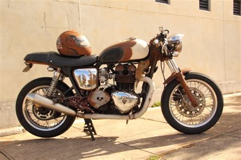 Triumph Bonneville Rust Bucket Rocketgarage Cafe Racer Magazine