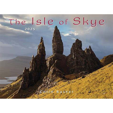 Colin Baxter The Isle Of Skye A4 Calendar 2025