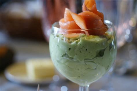 Verrine Avocat Au Citron Vert Saumon Fum Fourchett Es