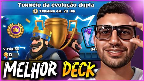 Melhor Deck Para O Torneio Da Evolu O Dupla Youtube