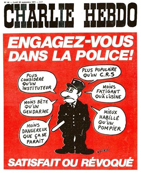 Charlie Hebdo N Lundi Septembre Couverture De Wolinski