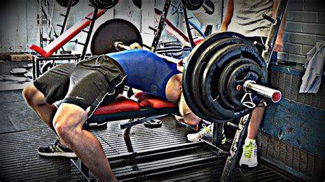 320lbs 145kg Bench Press Pr Youtube