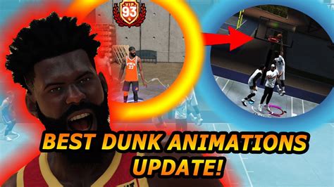 Best Dunk Animations Easiest Way To Get Contact Dunks Nba K