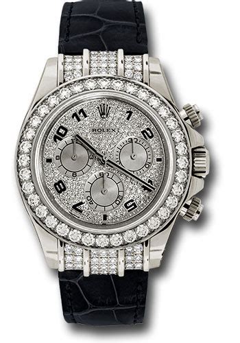 Rolex Daytona White Gold - Diamond Bezel Watches