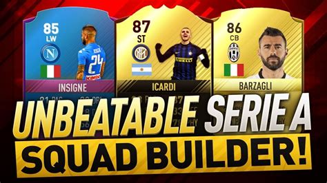 The Best Overpowered K Calcio A Squad Builder Fifa Ultimate