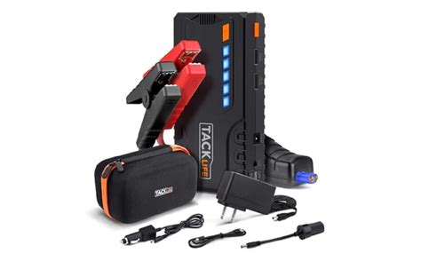 Tacklife T A Peak Mah Car Jump Starter Groupon