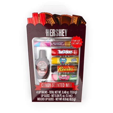 Hershey’s Assorted Lip Balm And Gloss Set