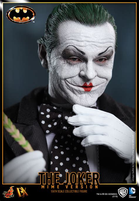 Hot Toys DX14 1989 Batman The Joker 1 6th Scale Mime Version Action Figure 小丑默劇版 Clark s
