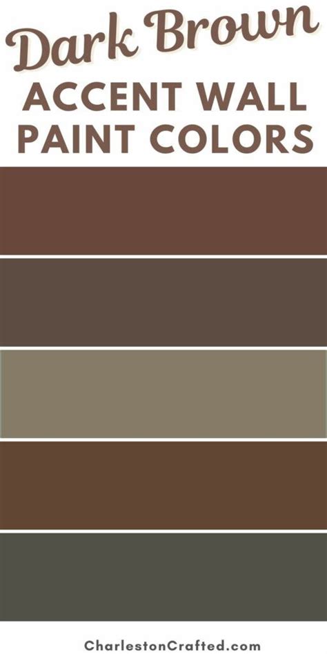 Best Dark Brown Paint Colors for Accent Walls