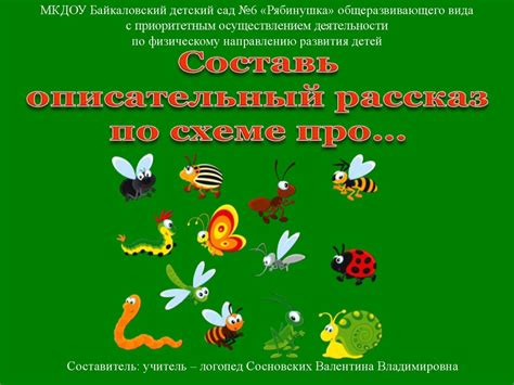 Составь описательный рассказ по схеме про - презентация онлайн