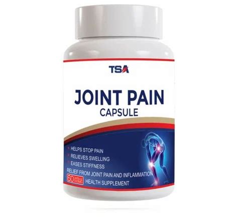 TSA Joint Pain Capsule Packaging Size 60 Capsules At Rs 100 Bottle In