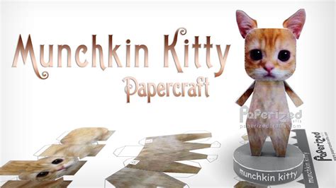 Munchkin Kitty (El Gato) Paperized - YouTube