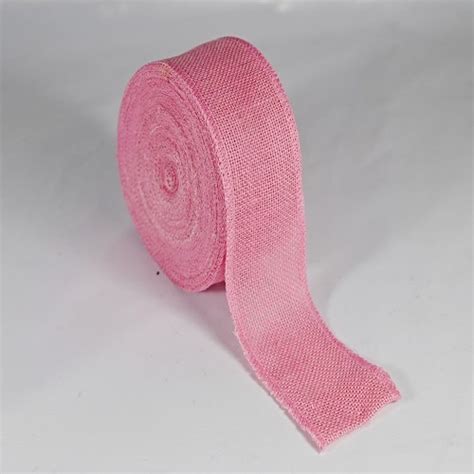 Hessian Ribbon Mm Pink Kbt N Mm Pink